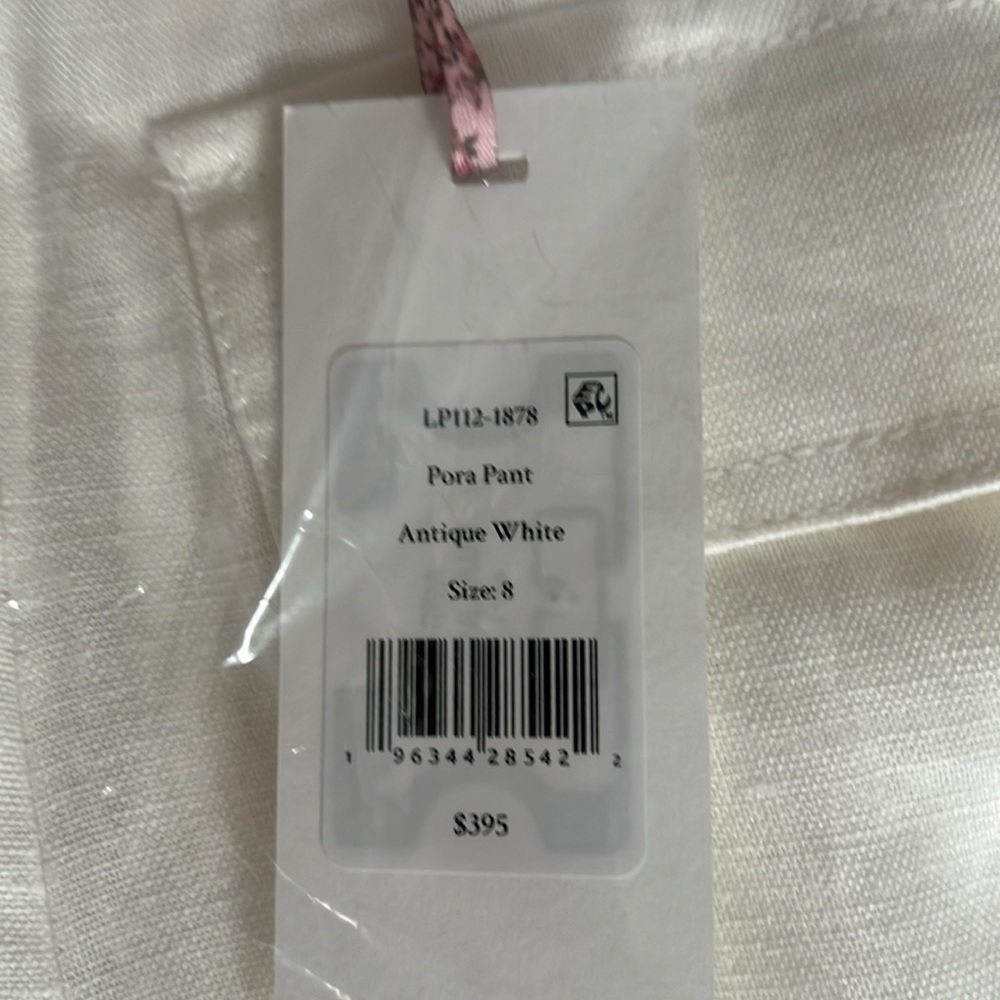 LoveShackFancy Pora Linen Cargo Pant - Picture 8 of 8